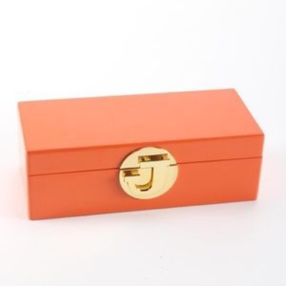 C. Wonder J Monogram Box - NWOT